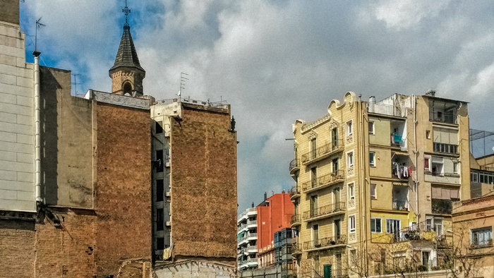 fotografia arquitectura barcelona edificios paisaje urbano ciudad psicogeografia deriva situacionismo construccion capital metropoli barna cataluña