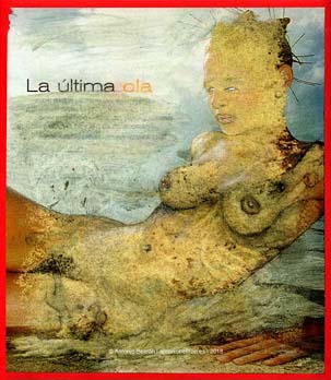 mujer desnuda playa erotica transferencia disolvente dibujo poesia subvertising contrapublicidad antonio beltran