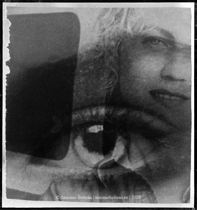 rostro de mujer transparente fotografia collage poesia erotica arte antonio beltran