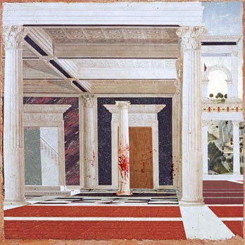 <strong>Divina Ratione</strong>, relectura de <em>Flagelaci�n de Cristo</em>, de Della Francesca.